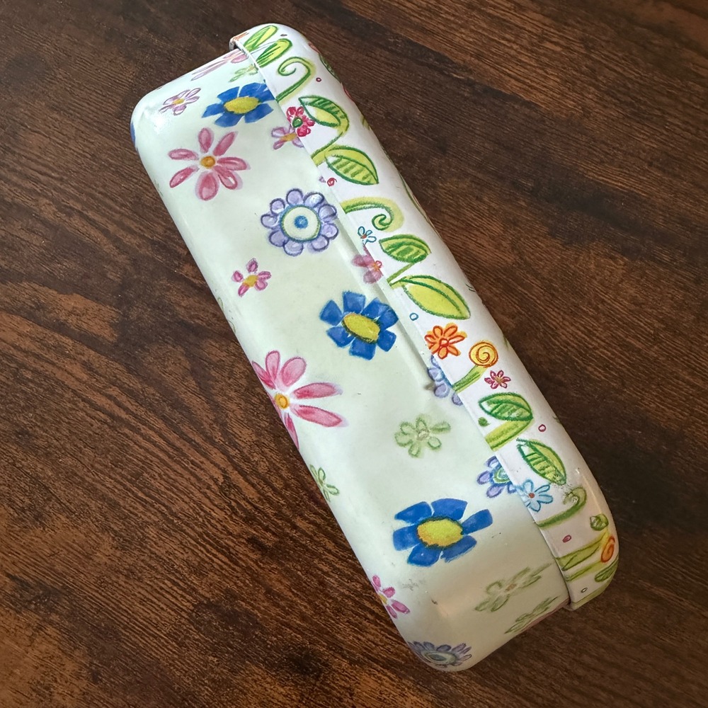 Rare Brighton Rose Bud Sunglasses Handmade Vintage Floral Hardshell Case A1115f - Picture 13 of 15